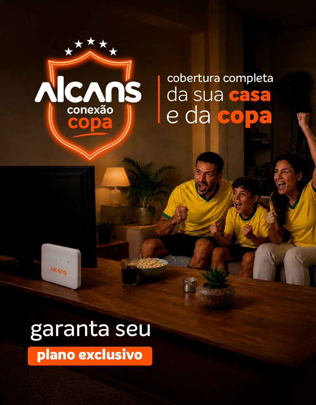 banner alcans conexão copa